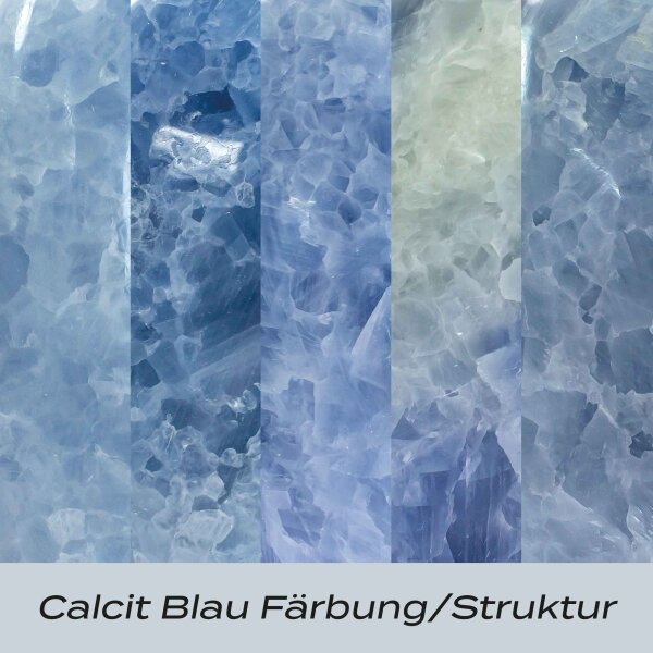Calcit Blau Single 102 mm - Nr. 240