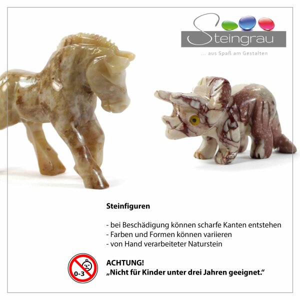 Steinfigur Spinne Thekla