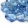 Mosaik Glasbruch Crystal Eisblau-Himmelblau Mix 1kg (15-35mm)
