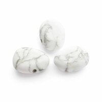 Magnesit Trommelstein Anhänger