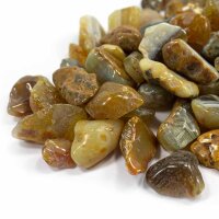 Pebbles Achat Mix Trommelstein Brasilien 10-25mm 100g