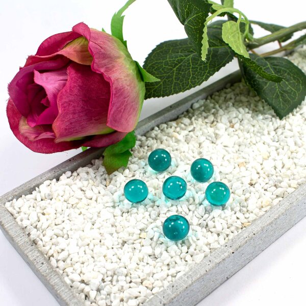 Glaskugel Crystal Türkis (11mm)