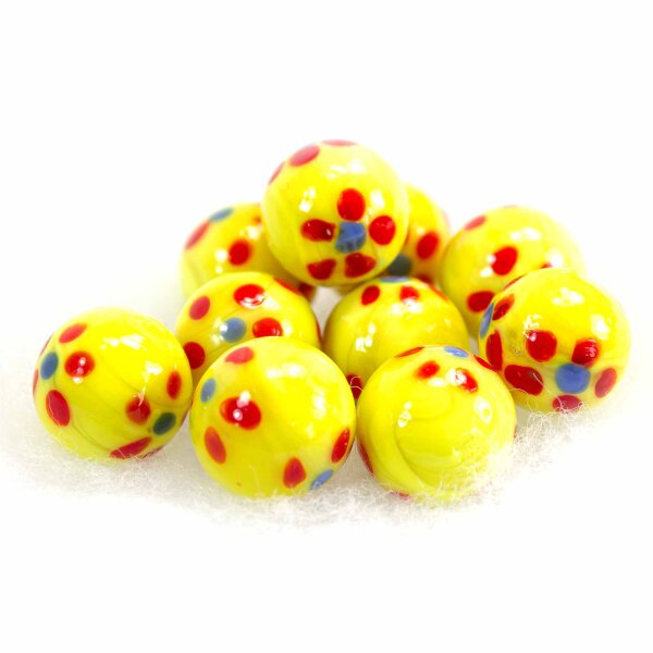 Glaskugel Kreation Blume (16mm)