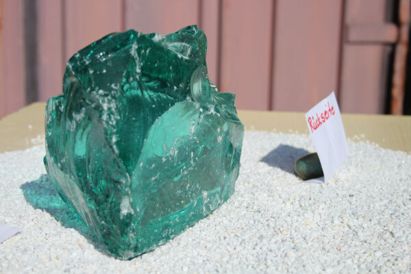 Glasbrocken Single Türkis  3,50kg