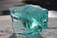 Glasbrocken Single Türkis  2kg
