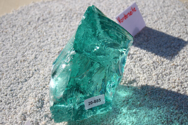 Glasbrocken Single Türkis  3,20kg