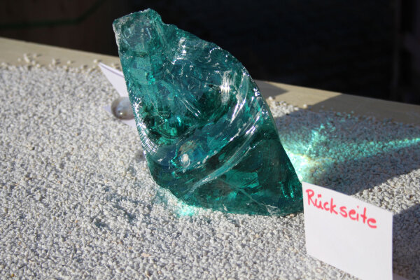 Glasbrocken Single Türkis 3,30kg