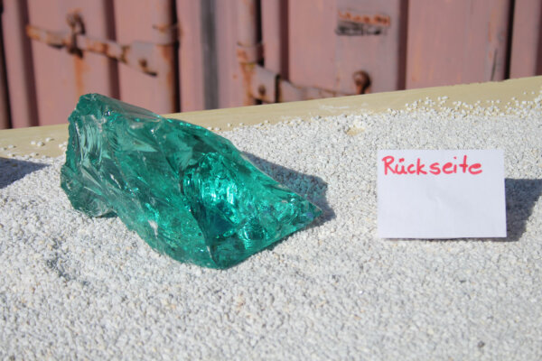 Glasbrocken Single Türkis 2,10kg