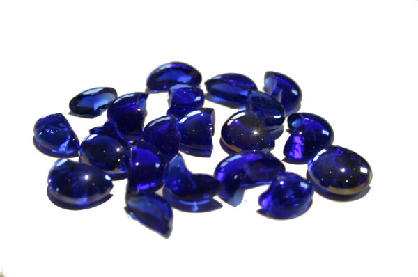 Mosaik Glasbruch Crystal  Kobaltblau 100g