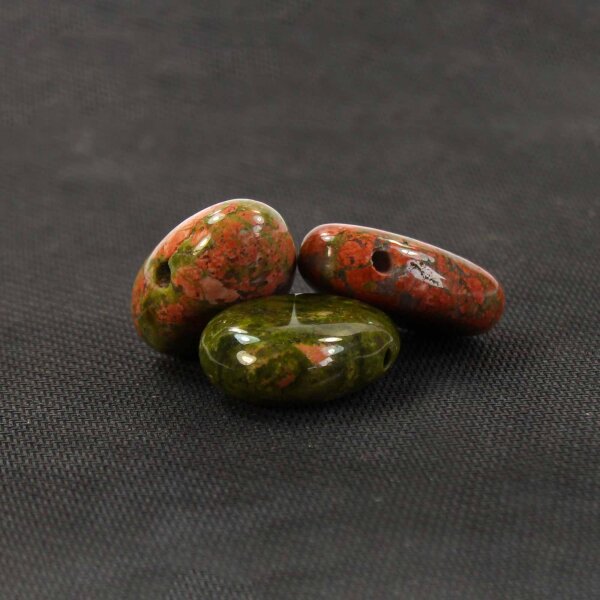 Adventskalender 24 tlg. Füllung Set 14 "1 Edelsteinanhänger Unakit - Epidot"