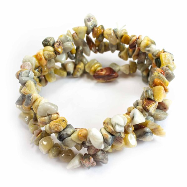 Adventskalender 24 tlg. Füllung Set 16 "1 Edelsteinarmband Crazy Lace Achat"