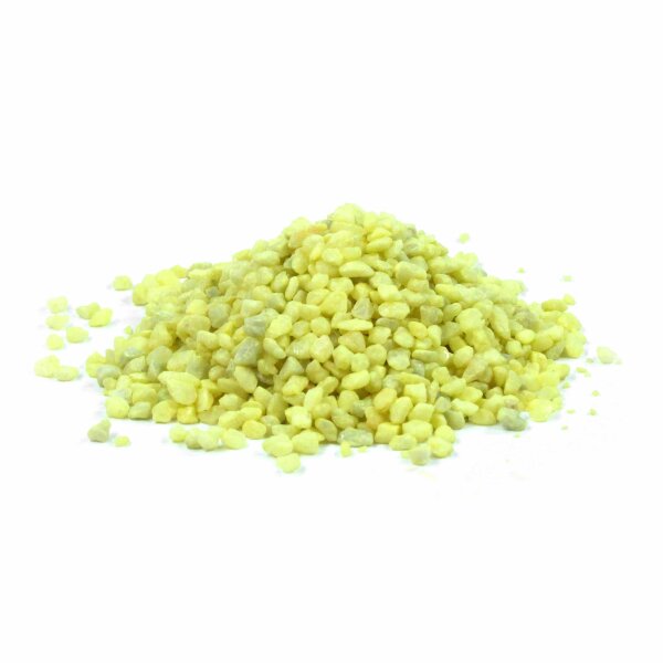 Deco Granulat Gelb 1kg (2-5mm)