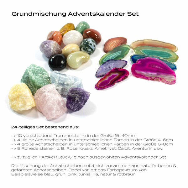 Adventskalender 24 tlg. Füllung Set 17 "1 Steinfigur Dinosaurier - Stegosaurus"