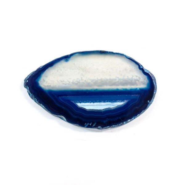Achatscheibe Blau 6-8 cm