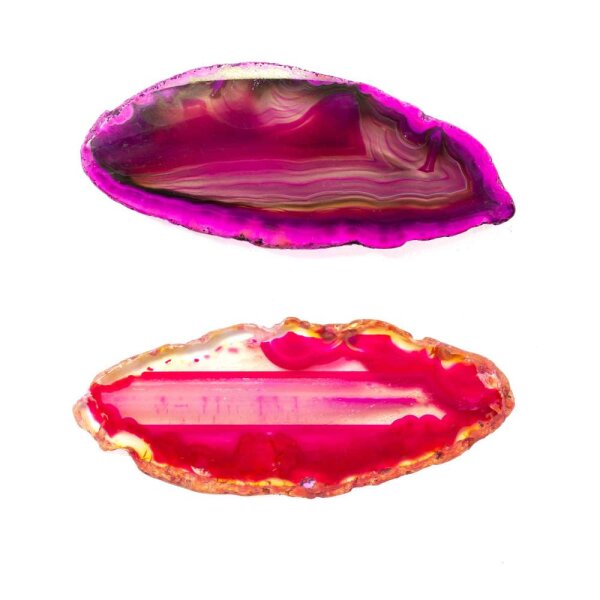 Achatscheibe Pink 8-10 cm