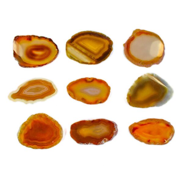 Achatscheibe Natur 8-10 cm