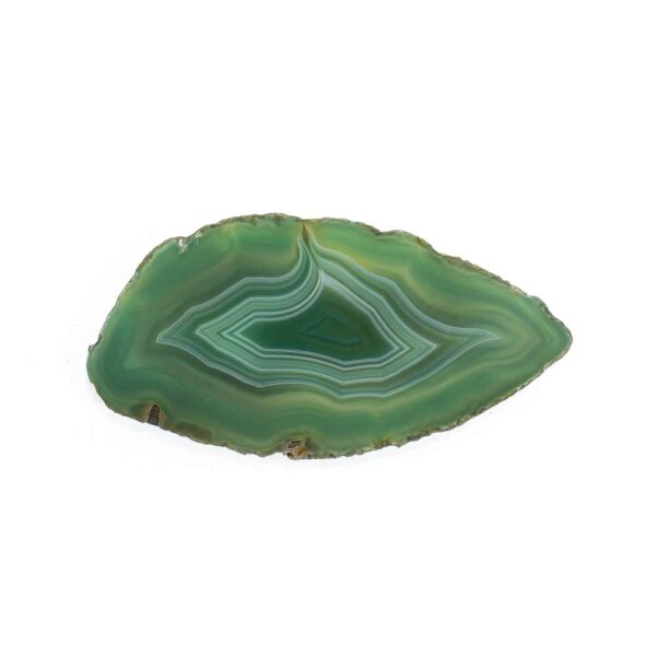 Achatscheibe Grün 8-10 cm
