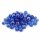 Glasmurmeln Shine Mittelblau irisierend 100g (16mm)