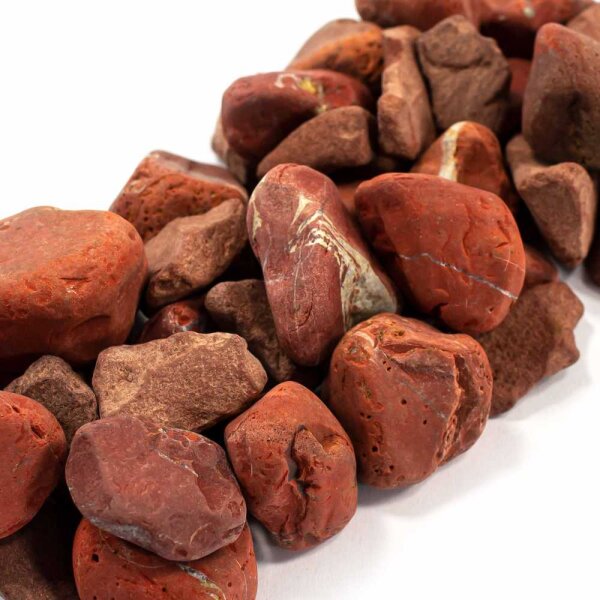 Wassersteine Jaspis Rot 100g