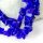 Armband Katzenauge Kobaltblau