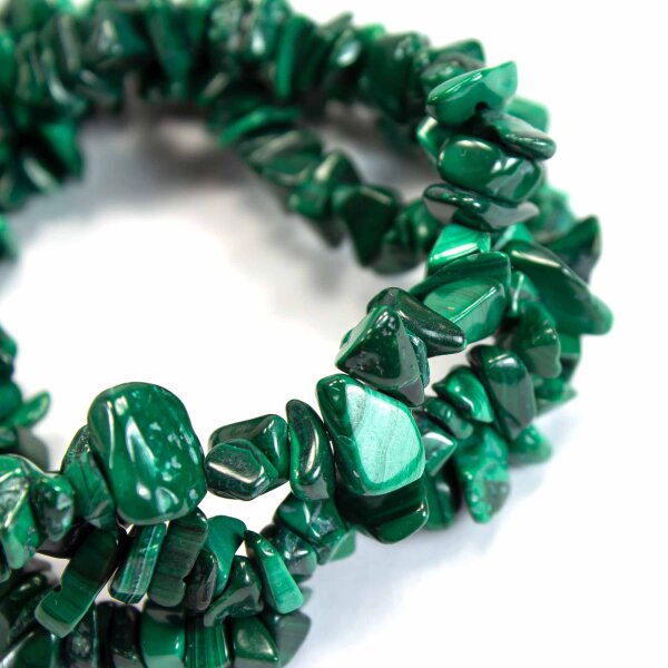 Malachit - Splitter Armband