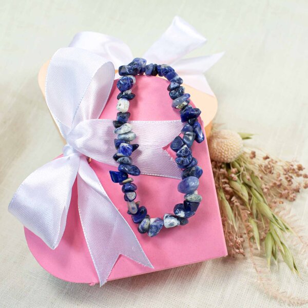 Sodalith - Splitter Armband