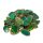Achatscheibe Grün 10-12 cm gebohrt