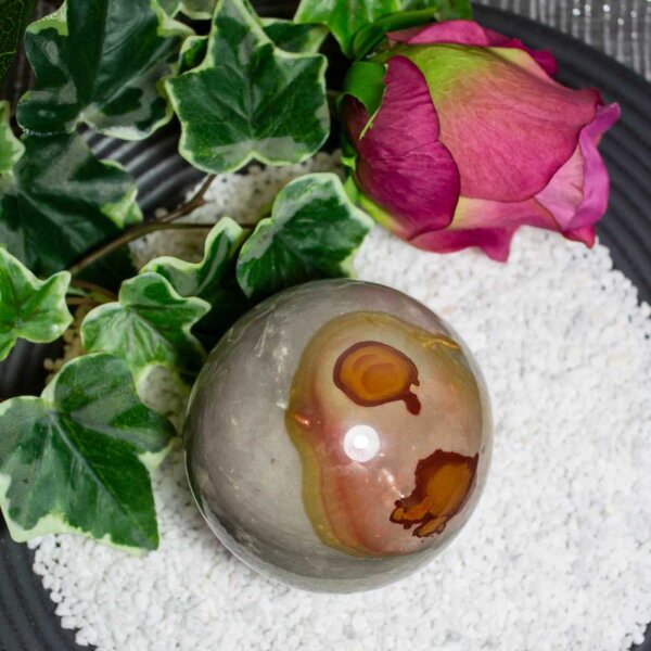 Ozean Jaspis Kugel 81 mm