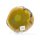  Achatscheibe Single Gelb ca. 9 cm - 81 g inkl. Rand geschliffen