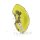  Achatscheibe Single Gelb ca. 7,2 cm - 26 g inkl. Rand geschliffen & Bohrung