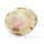Achatscheibe Single Pink ca. 7,3 cm - 44 g inkl. Rand geschliffen & Bohrung
