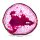  Achatscheibe Single Pink ca. 19 cm - 406 g