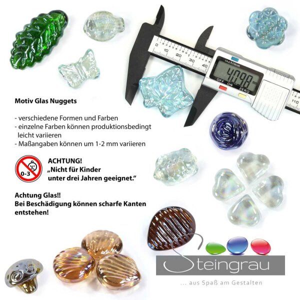 Motivnuggets Shine Schmetterling Türkis Hell