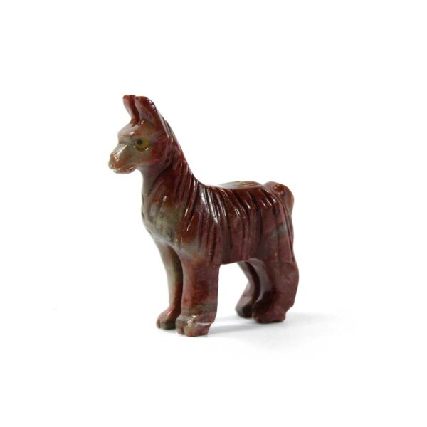 Steinfigur Lama Drama