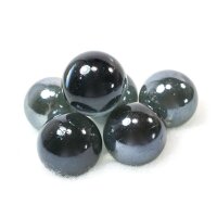 Glaskugel Shine Grau irisierend (35mm)