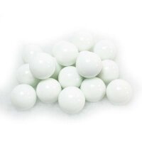 Glaskugel Opak Weiß (22mm)