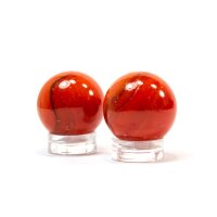 Glaskugel Opak Orange marmoriert (22mm)