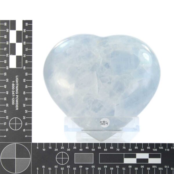 Calcit Blau Herz 505g