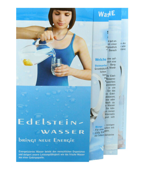 Informations-Kompendium "Edelstein-Wasser"