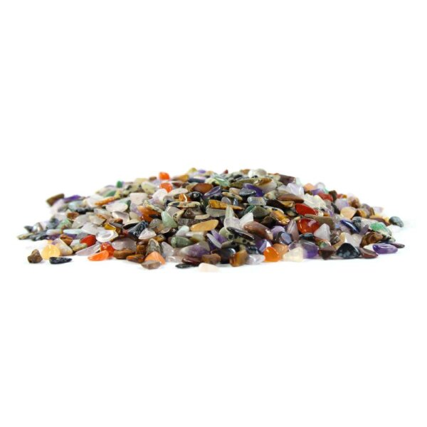 Afrika Mix Trommelstein Chips 4-12mm 100g