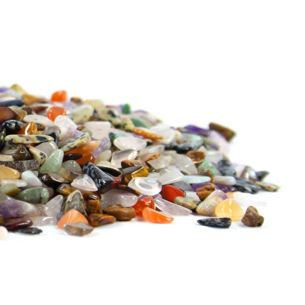 Afrika Mix Trommelstein Chips 4-12mm 100g