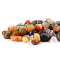 Indien Mix Trommelsteine 10-25mm 100g