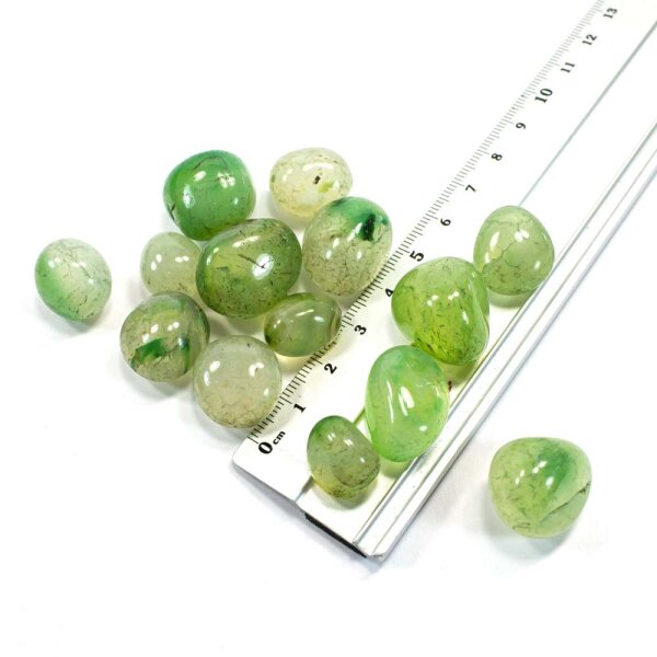Onyx Grün Trommelstein 10-25mm 100g