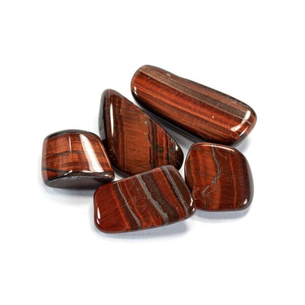 Tigerauge Rot Trommelstein 10-30mm 100g