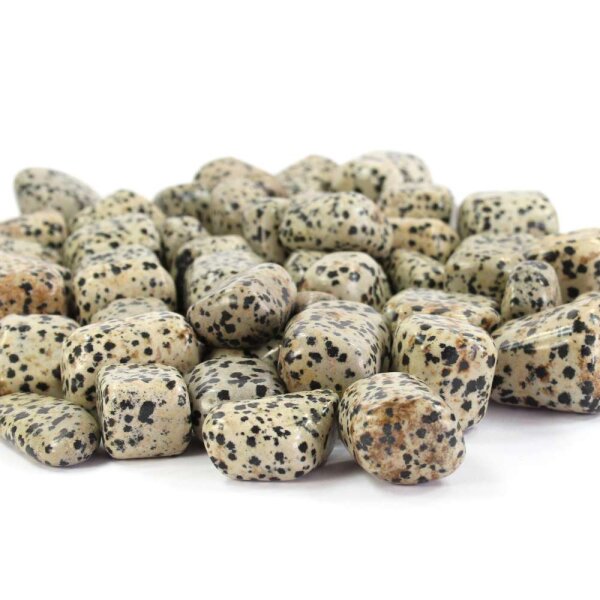 Dalmatiner Stein Trommelstein 10-30mm 1 Stein