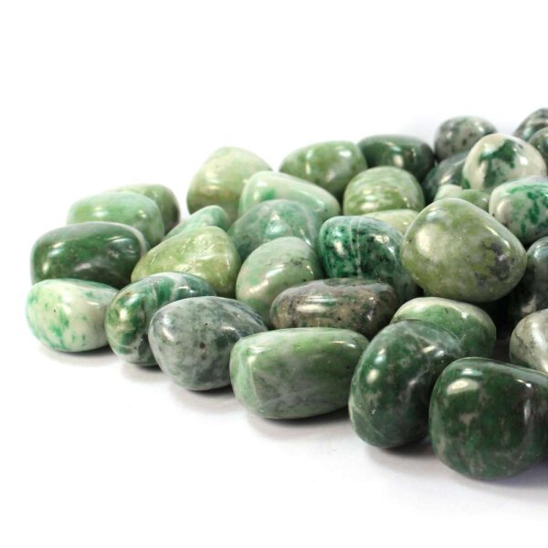 Burma Jade Trommelstein 20-30mm 1 Stein