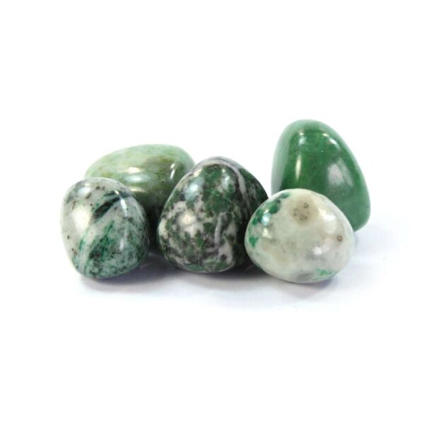Burma Jade Trommelstein 20-30mm 1 Stein