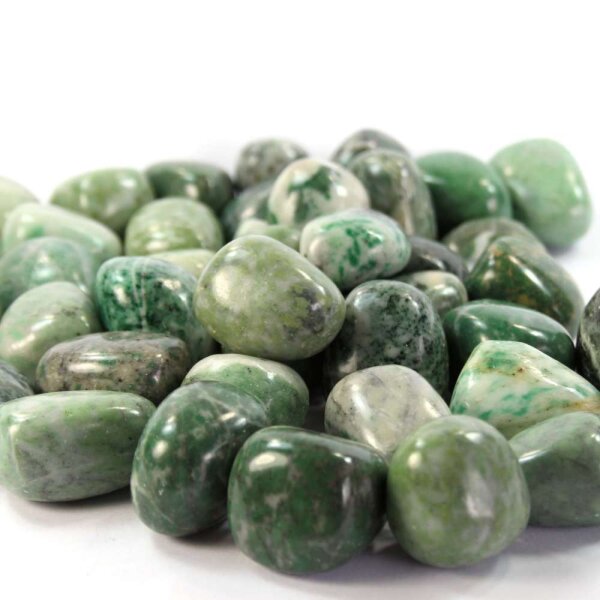 Burma Jade Trommelstein 20-30mm 1 Stein