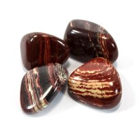 Zebra Eisen Trommelstein 20-30mm 1 Stein