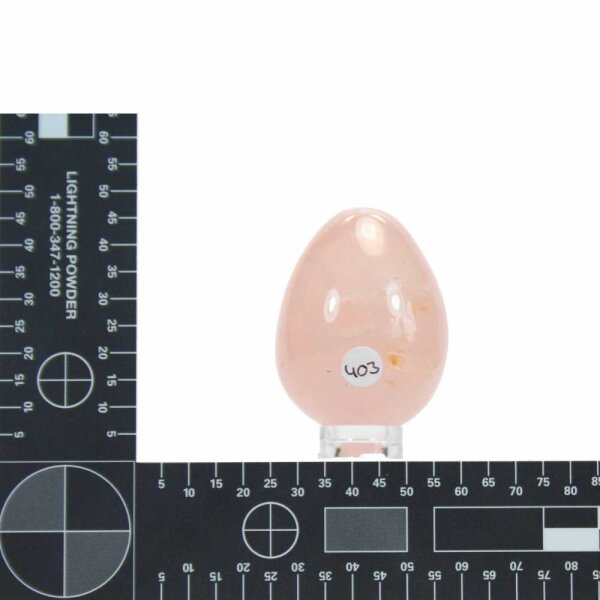 Rosenquarz Ei 43 mm